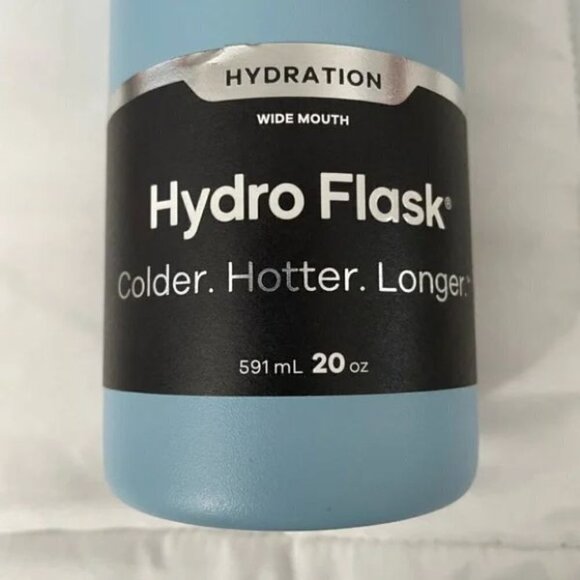 Hydro Flask Wide Mouth Flex Cap 20 oz Rain - Picture 3 of 3